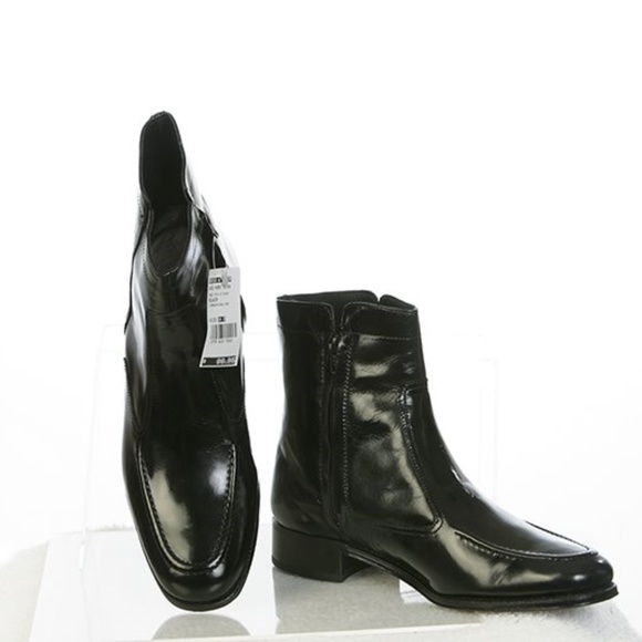 Florsheim Other - Men's Leather Florsheim Ankle Boots Sz.10D NWT